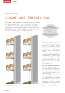 LORO-X Balkonentwässerung Einzel- oder Direktablauf