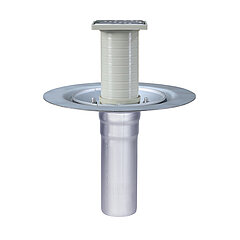 LORO-X 19200.050X LORO-VERSAL single drain vertical one-piece without insulation stainless steel DN 50