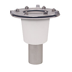 LORO-X 21992.050X LORO-DJ/DL Sub-unit stainless steel clamping flange vertical with heat insulation DN 50