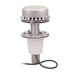LORO-X 21123.050X LORO-DRAINJET drain stainless steel clamping flange two-piece with heat insulation and heating DN 50