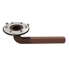 LORO-X 05045.CB0X LORO-DJ connecting bend with fixed and loose flange DN 70/50