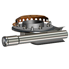LORO-X 13451.BD0X DUOSTREAM DISTANT Emergency drainage in insulation DN 50/100