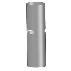LORO-X 14302.100X retention pipe, as specified DN 100