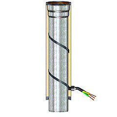 LORO-X 58112.070X LORO multilayer pipe with trace heating