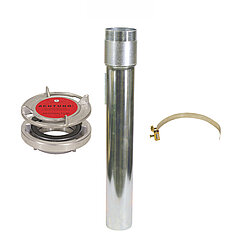 LORO-X 18300.000X LORO-Pellet fill and vent set straight