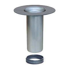 LORO-X 20425.100X add-on element with adhesive flange 270 mm long Series V-FLDN 100