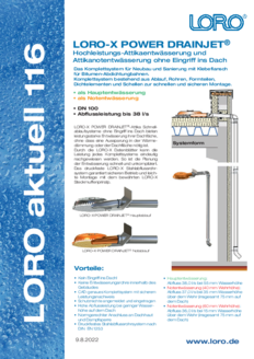 Series 116 LORO-X POWER DRAINJET