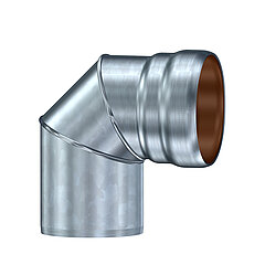 LORO-X 00500.125X elbow 90 degrees DN 125