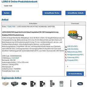 Produktdatenbank