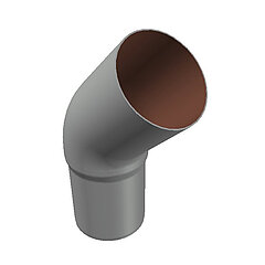 LORO-X 03208.100X bend 45 degrees with red plug connection DN 100