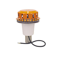 LORO-X 21713.050X LORO-DRAINLET Emergency Drain stainless steel clamping flange vertical one-piece with water insulation and heating DN 50