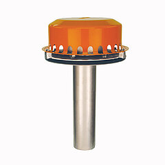 LORO-X 22301.100X LORO-DRAINJET fire protection emergency drain for on-site fire protection one-piece with stainless steel cover DN 100