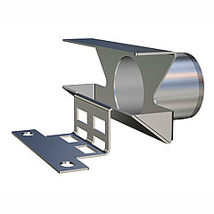 LORO-X 13281.050X insertion weir for main-emergency combination with low depth of engagement