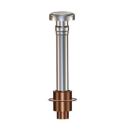 LORO-X 19524.070X roof and ceiling penetration for waterproof concrete with ventilation pipe and rain bonnet DN 70