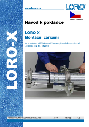 LORO-X Montagevorrichtung