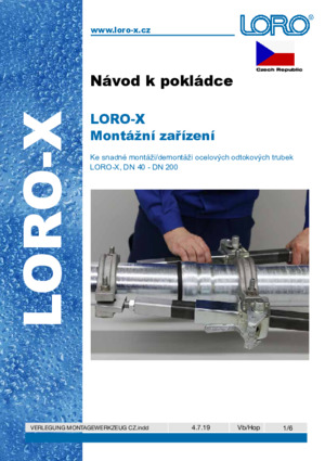 LORO-X Installation: mounting device