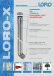 LORO-X Regenstandrohr Bogen