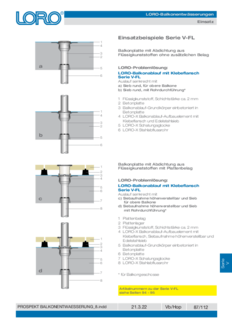 Esempio di applicazione Serie V-FL