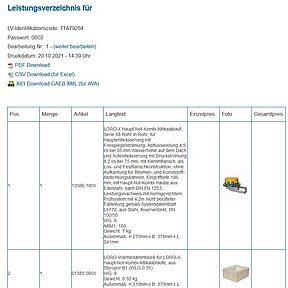 Ausschreibung