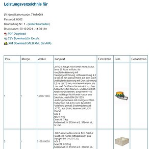 Specification Texts