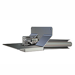 LORO-X 13481.100X Attika Series 43 for main-emergency-combi pipe in pipe free-standing entry depth 50 mm with adhesive flange DN 100/50