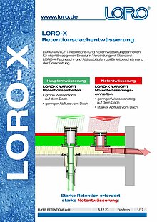 LORO-X Retentionsdachentwässerung 23.11.2019 – Titelseite (PDF)