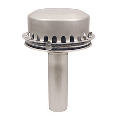 LORO-X 21111.050X LORO-DRAINJET drain stainless steel clamping flange one-piece without insulation DN 50