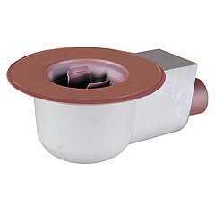LORO-X 16365.070X balcony direct drain 3 degrees with heat insulation DN 70