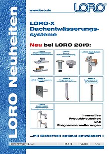 LORO Neuheiten 2019 11.01.2019 – Titelseite (PDF)