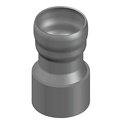 LORO-X 00726.040X connection piece with female thread 1 1/2 inch DN 40