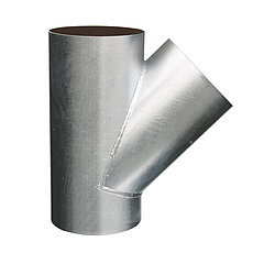 LORO-X 02250.KH0X branch 45 degrees socketless DN 300/250