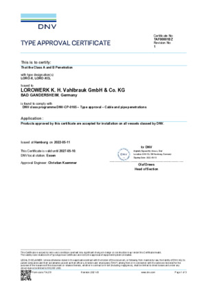 Class A and B Penetration, LORO-X, LORO-XCL