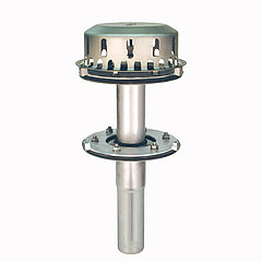 LORO-X 22521.070X LORO-DRAINLET fire protection drain for on-site fire protection two-piece with stainless steel strainer basket DN 70