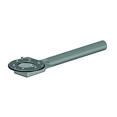 LORO-X 13400.070X LORO basic unit for parapet drain 55 mm insertion depth main drainage clamping flange for bitumen DN 70
