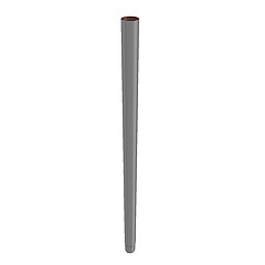 LORO-X 01103.080X pipe with Red.-plug connection 2000 mm DN 80