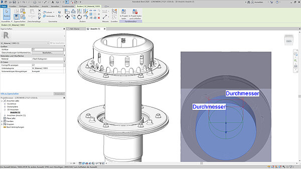 LORO-X BIM 3D model Revit