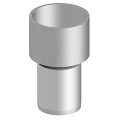 LORO-X 08225.100C LORO-XC transition piece with welding rim form E2 DN 100