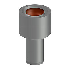 LORO-X 86255.050X cover spigot, deck-bound DN 50