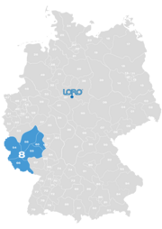 LORO-X Vertriebsgebiet Deutschland