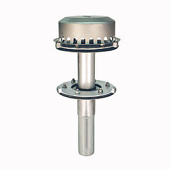 LORO-X 22121.070X LORO-DRAINJET fire protection drain for on-site fire protection two-piece with stainless steel cover DN 70