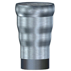 LORO-X 00705.040X connection piece with male thread 1 1/4 inch and socket DN 40