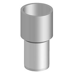 LORO-X 08225.080C LORO-XC transition piece with welding rim form E2 DN 80