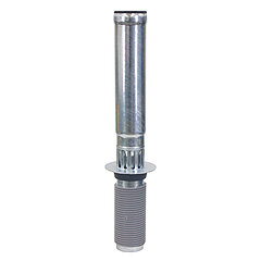 LORO-X 16714.070X LORO-VERSAL drain body with long sleeve 150 -250 mm ceiling thickness DN 70