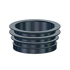 LORO-X 00941.050X renovation sealing element, inner diameter 63 to 76 mm