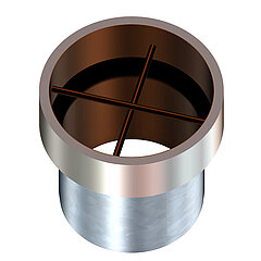 LORO-X 82076.050X SPEIGATT for ceiling drainage DN 50