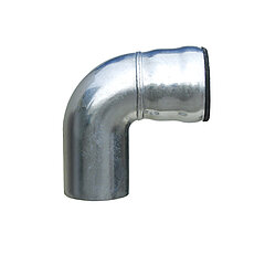 LORO-X 00350.050X bend with narrow radius 87 degrees DN 50