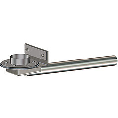 LORO-X 13735.050X LORO basic unit for parapet drain series 79 for emergency drainage weir 55 mm clamping flange for plastic DN 50