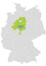 LORO-X Vertriebsgebiet Deutschland