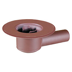 LORO-X 16265.070X balcony direct drain 3 degrees without heat insulation DN 70