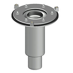 LORO-X 22992.100X LORO fire protection sub-unit with factory fire protection DN 100